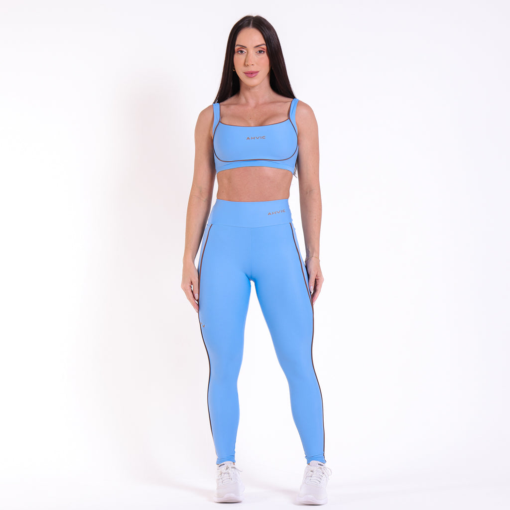 Legging Start Pocket Aero Blue
