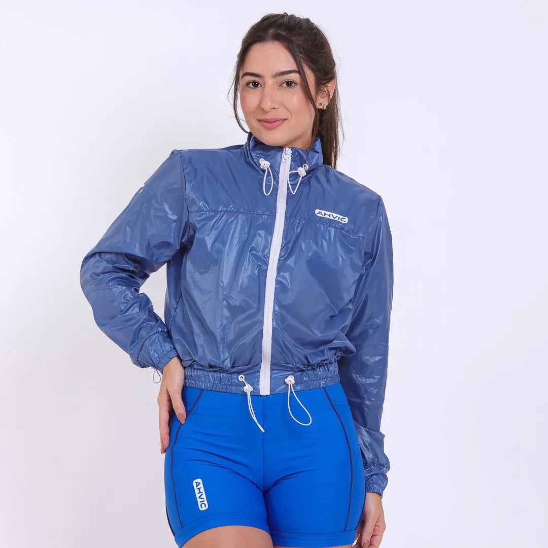 Corta Vento Aura Azul