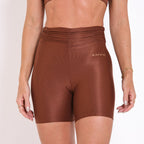 Short Lorena Aveludada Chocolate