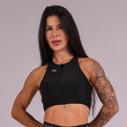 Top Susana Pocket Preto
