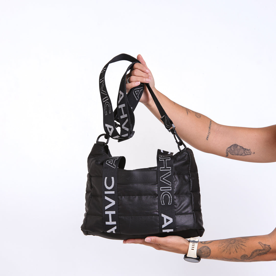 Bolsa Puffer Mini Lily Preta