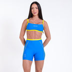 Short Flow Drop Azul Brasil