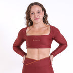 Top Move Drop Madder Brown