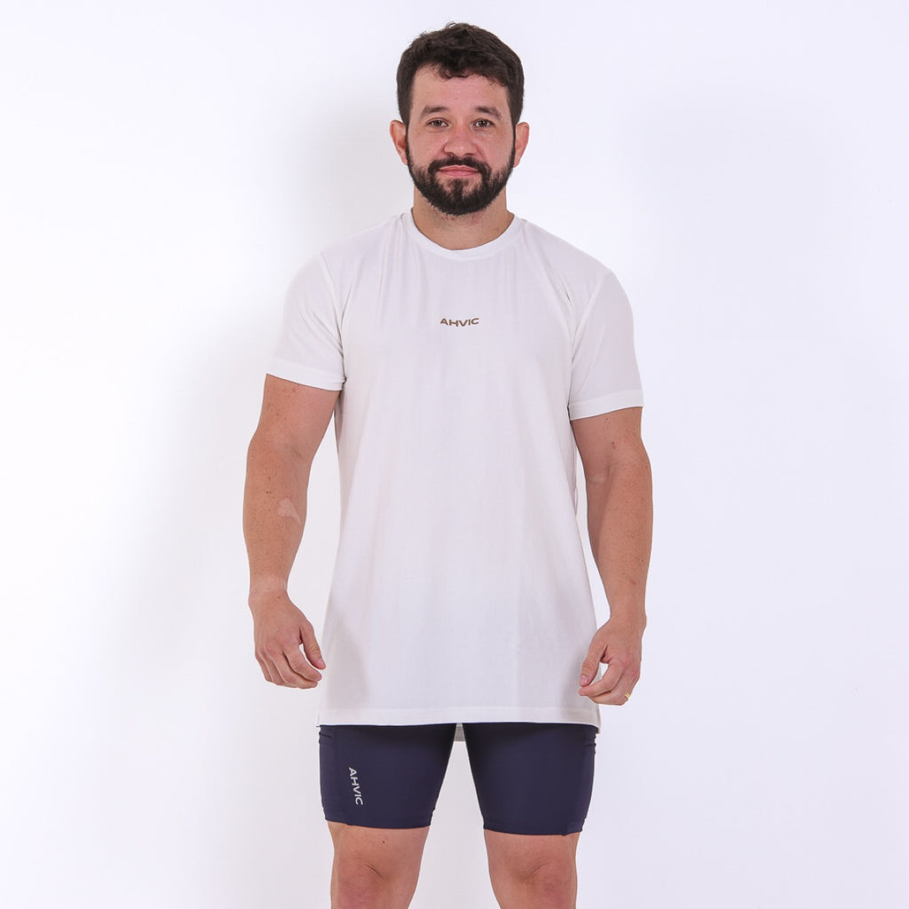 Camiseta Masculina Modal Branca