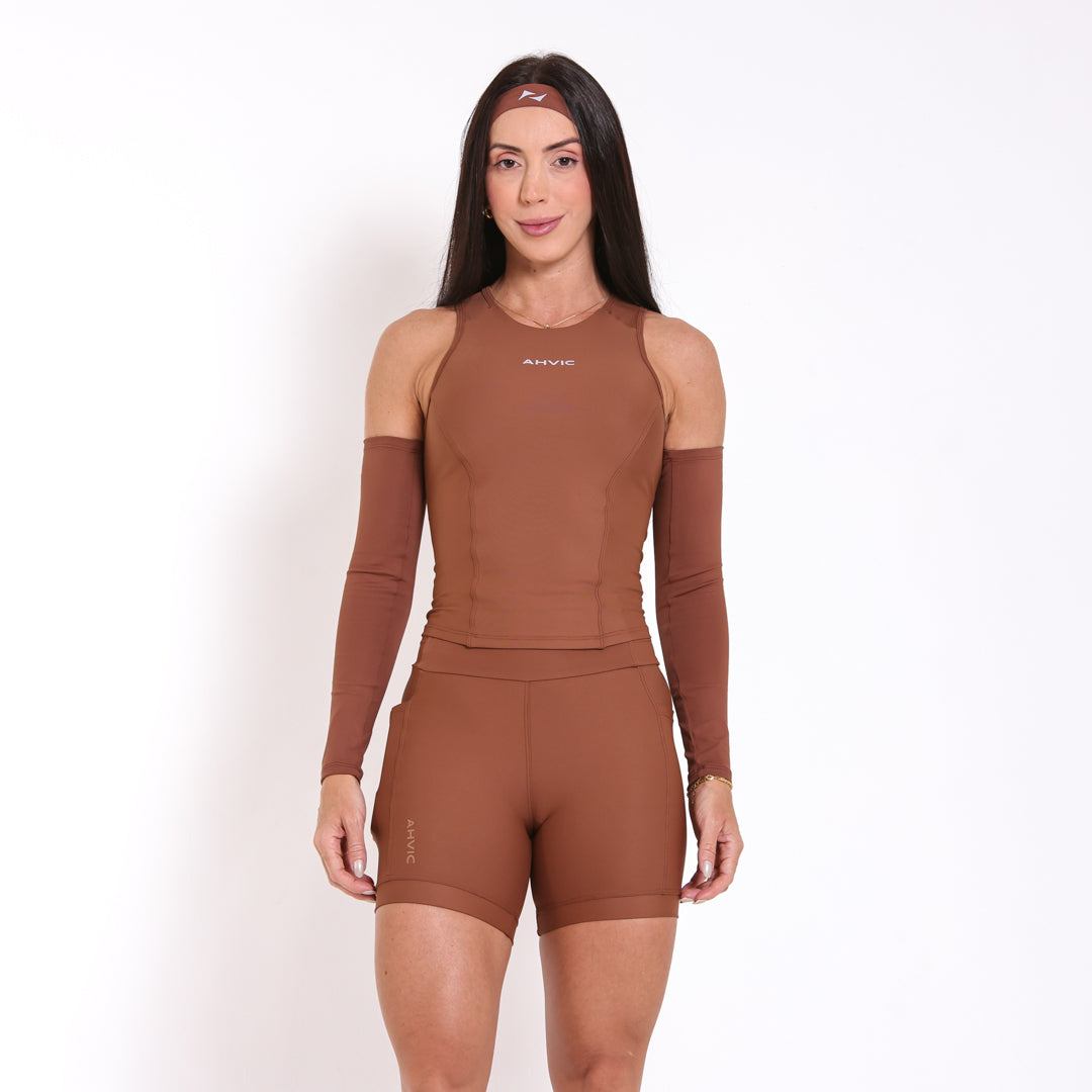 Manguito UV Ahvic Chocolate