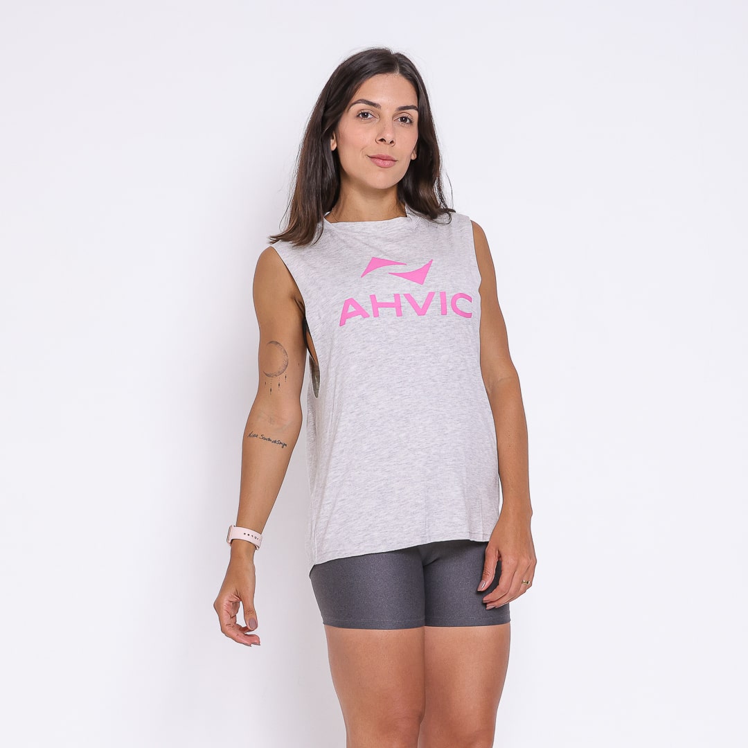 Regata Mescla AHVIC em rosa