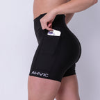 Short Mari Run Drop  Preto