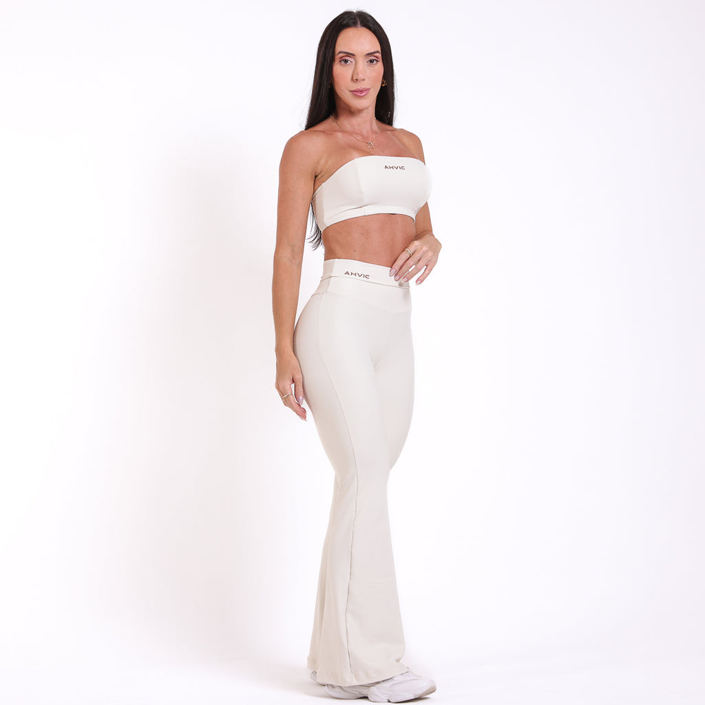 Legging Flare Alma Off White