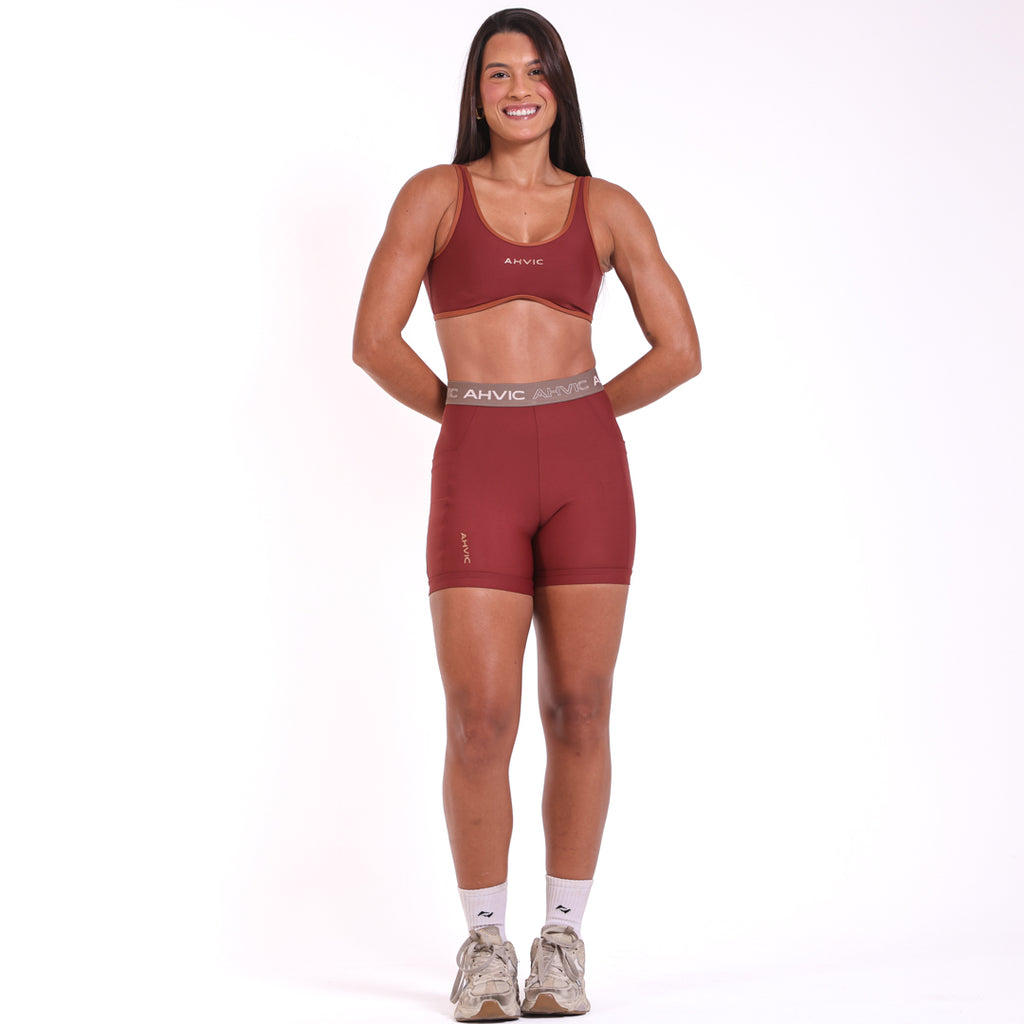 Top Pulse Drop Madder Brown