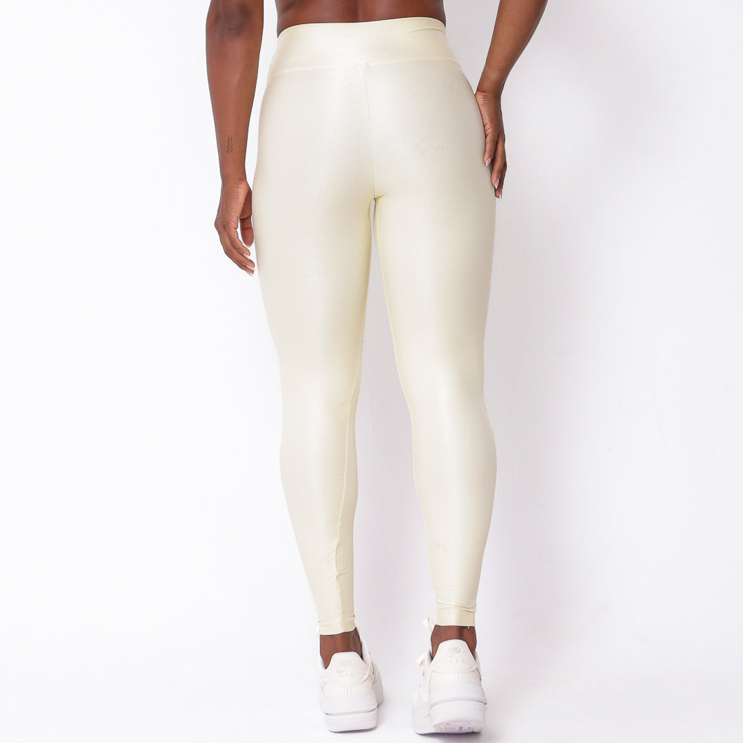 Legging Nalu Aveludado Manteiga