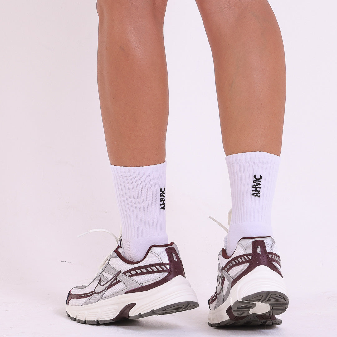 Meia AHVIC Branca Cano Médio