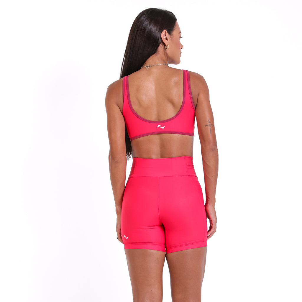 Short Ipanema com bolso  Vermelho