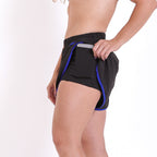 Short Summer Tactel Preto Bicolor