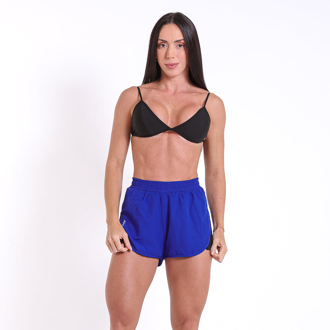Short Fresh Tactel Azul