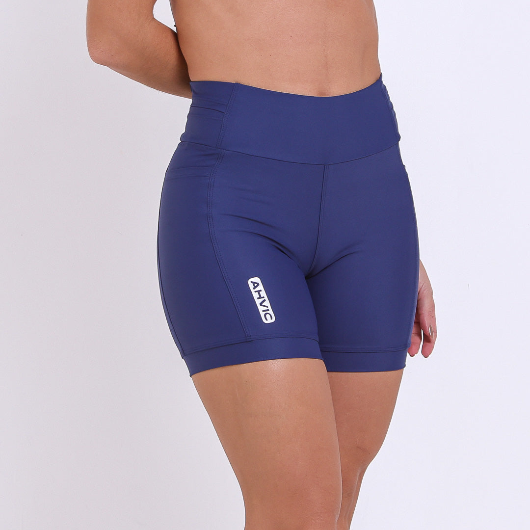 Short Pulse Drop Azul Marinho