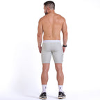 Bermuda Masculina QuadRun Drop Cinza