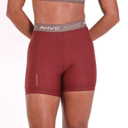 Short com Bolso Napa Madder Brown