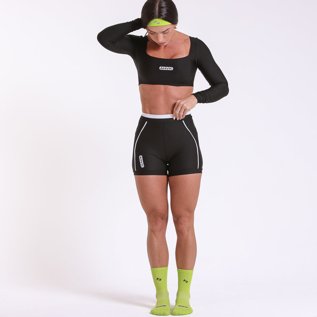 Meia AHVIC Verde Cano Médio