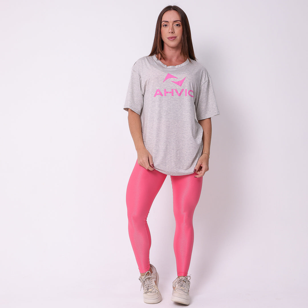 Camisão Mescla AHVIC em rosa
