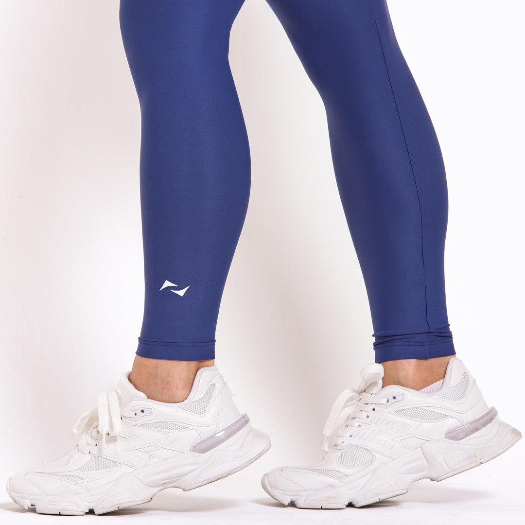 Legging Rise Drop Azul Marinho