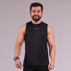 Regata Masculina Skyline Preto