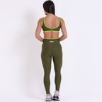 Legging Rise Drop Militar