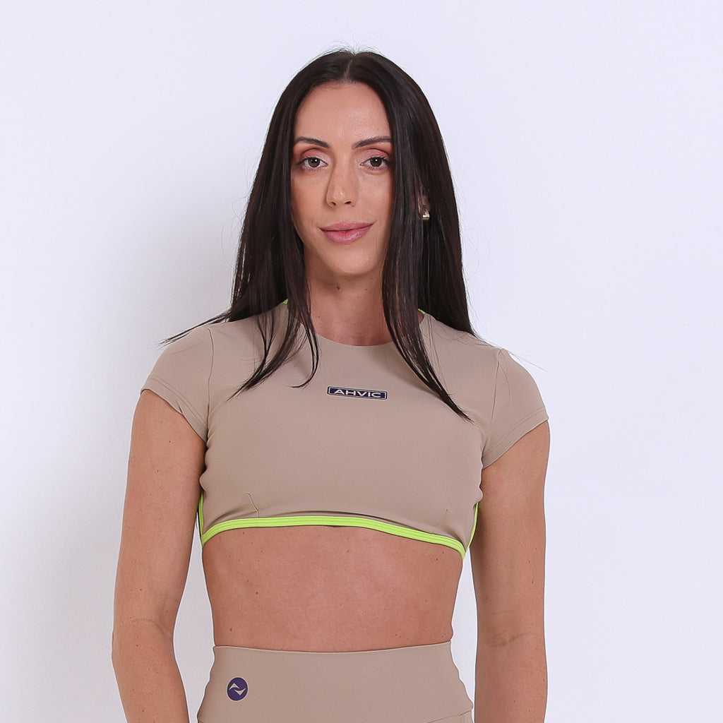 Top Betina Drop Cappuccino