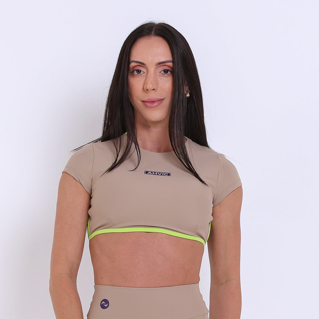 Top Betina Drop Cappuccino