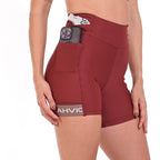 Short Mari Run Drop  Madder Brown