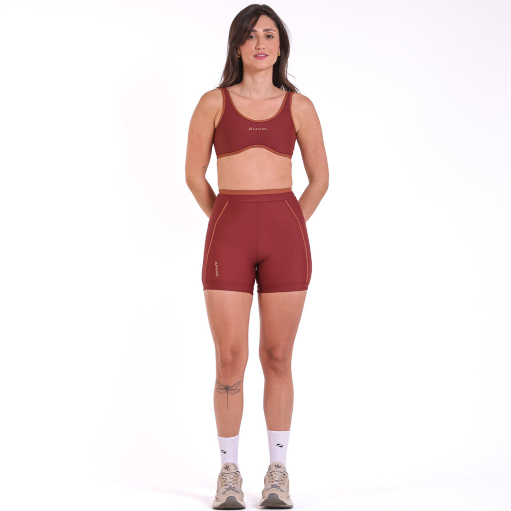 Top Pulse Drop Madder Brown