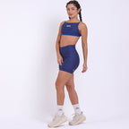 Short Pulse Drop Azul Marinho