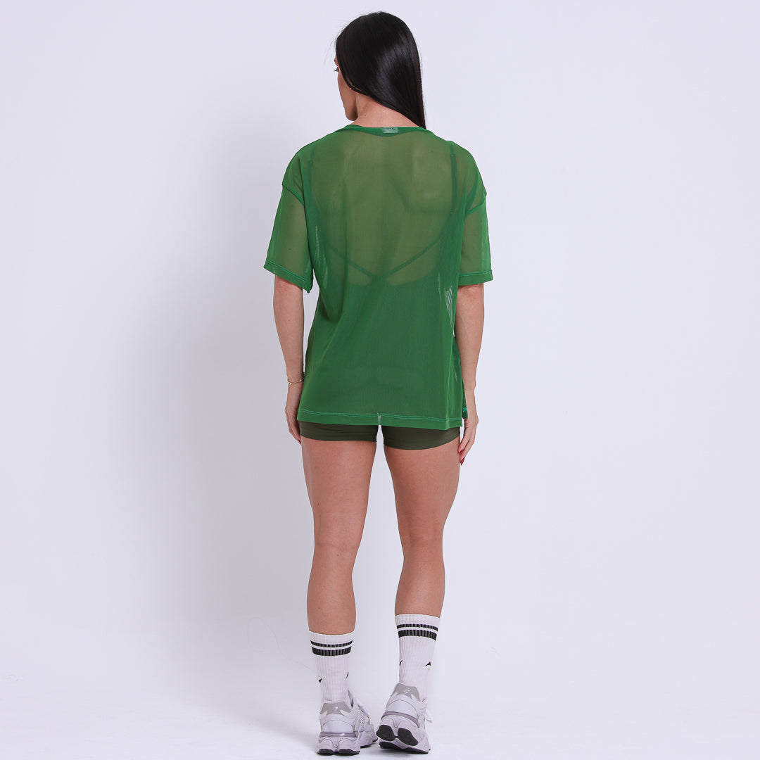 Blusão de Tule Verde