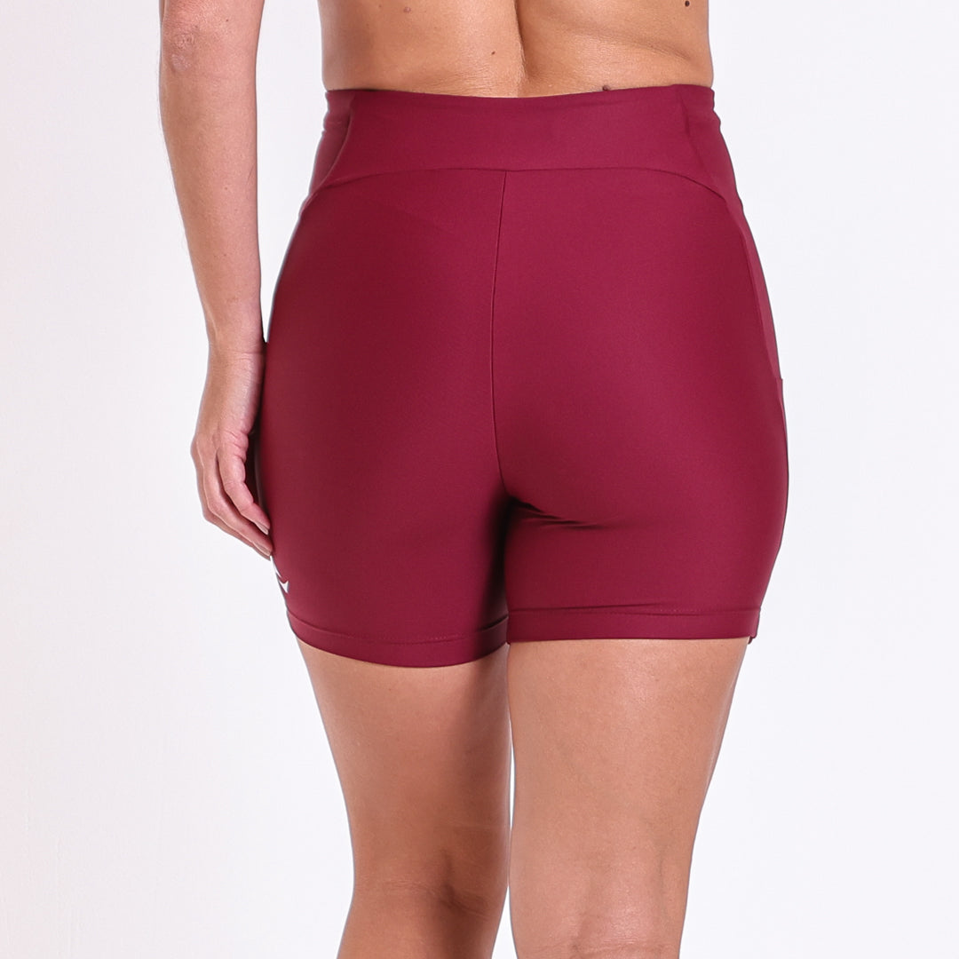 Short Adrianna Invisible Pocket Bordô