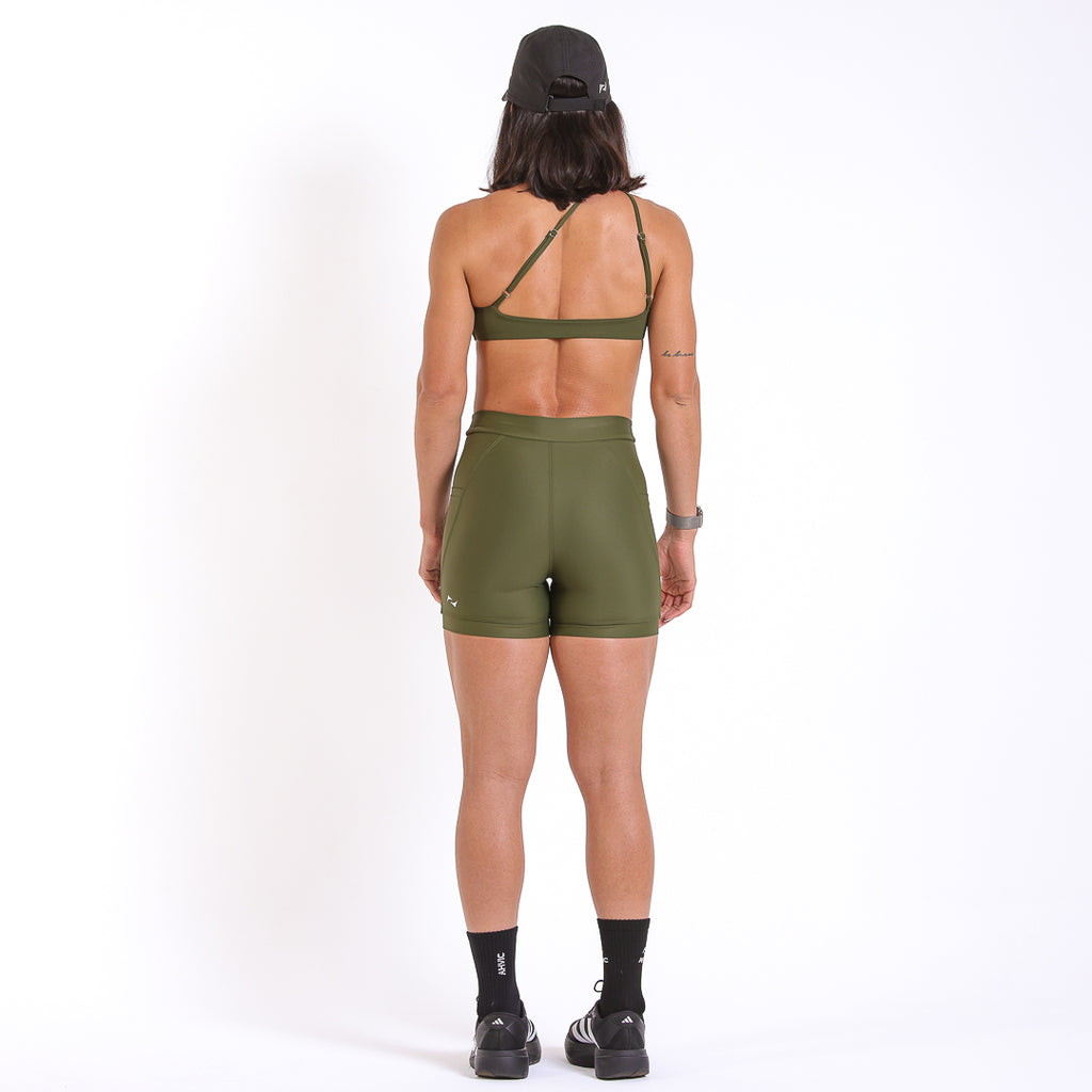 Top Olivia Drop Verde Militar