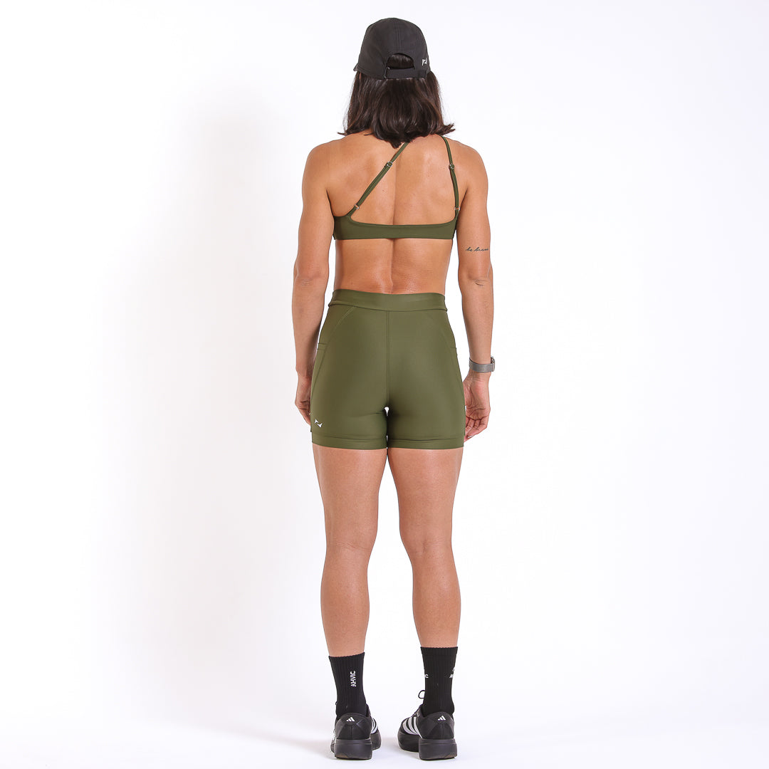 Top Olivia Drop Verde Militar