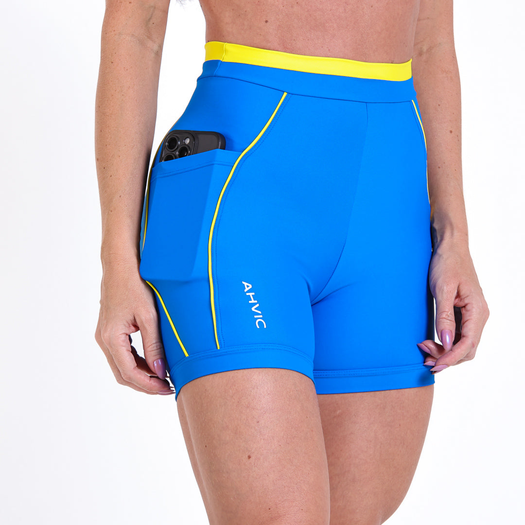 Short Flow Drop Azul Brasil