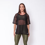 Blusão de Tule Preto