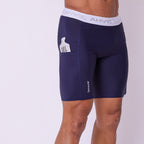 Bermuda Masculina Marinho Bolsos Adaptive