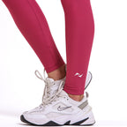 Legging Rise Drop Cherry Red