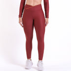 Top Move e Legging Rise Madder Brown