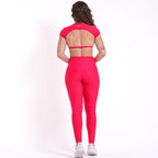 Conjunto Top e Legging Betina Vermelho