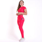 Conjunto Top e Legging Betina Vermelho
