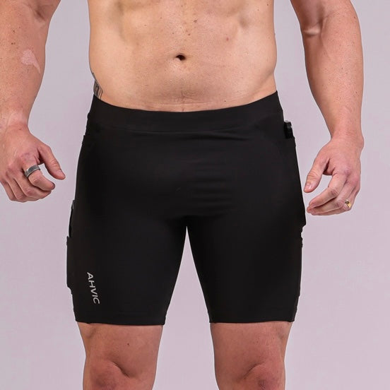 Bermuda Masculina RunDrop 4 Preto