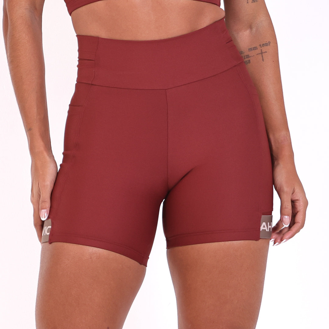 Short Mari Run Drop  Madder Brown