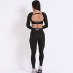 Legging Rise Drop Preto