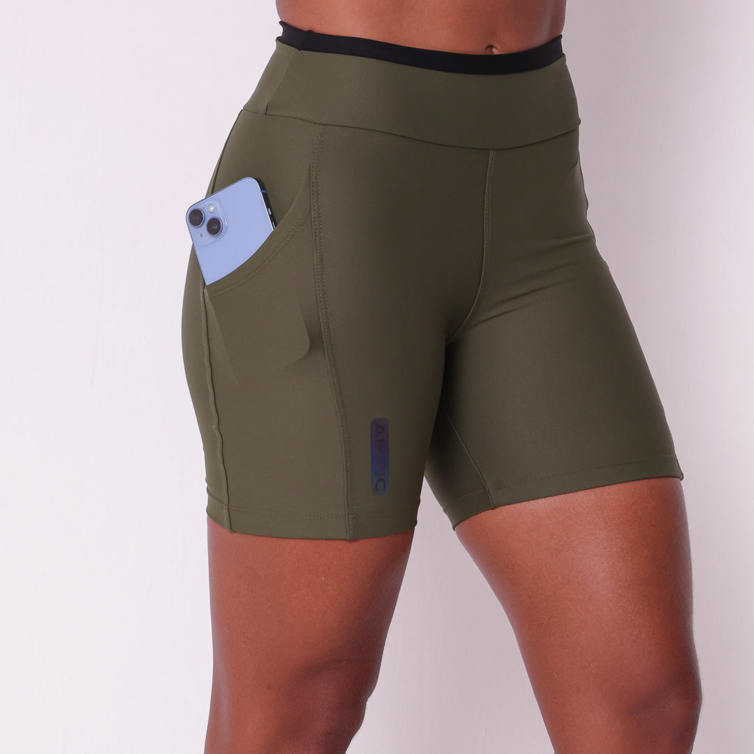 Short Tai Drop  Verde Militar