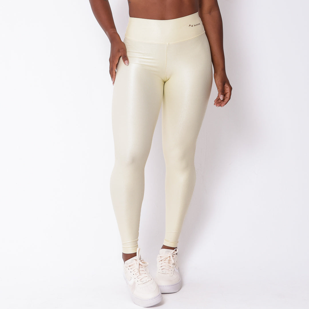 Legging Nalu Aveludado Manteiga