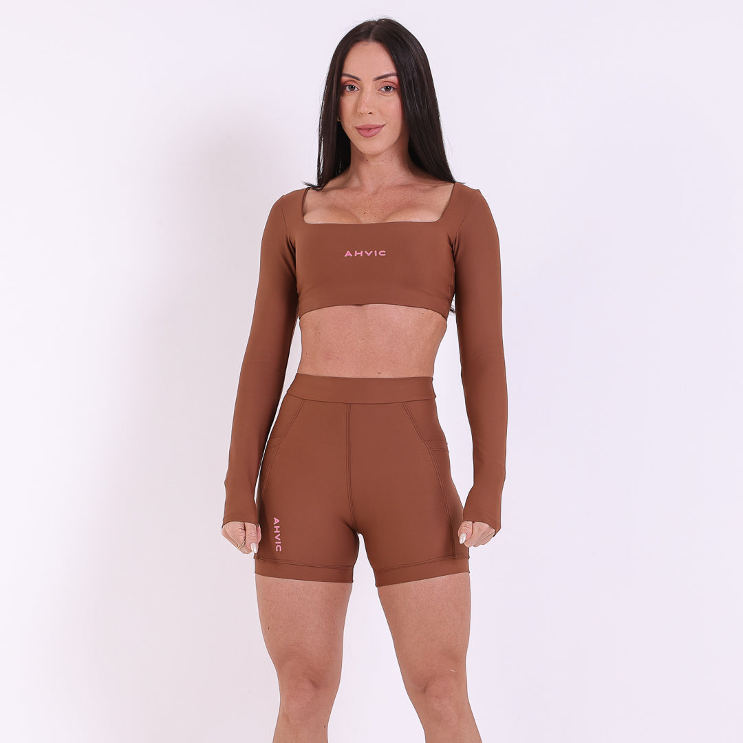 Short Move Drop Chocolate