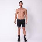 Bermuda Masculina Preta Bolsos Adaptive