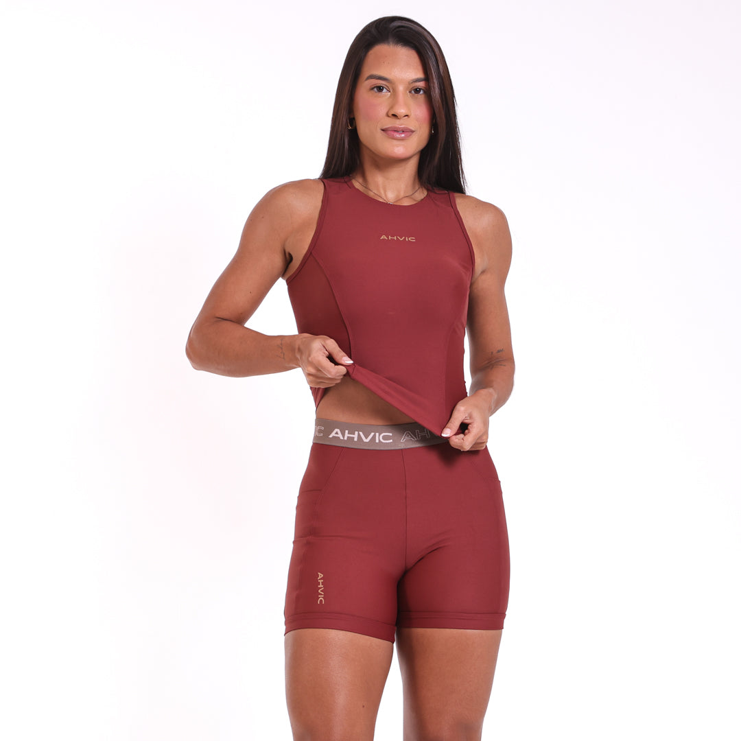 Regata Poly Run Pocket Madder Brown